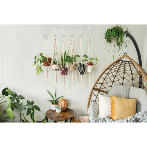 National Hardware 4 In. White Steel Modern Small S-Hook Plant Hanger National Hardware 4 In. White Steel Modern Small S-Hook Plant Hanger