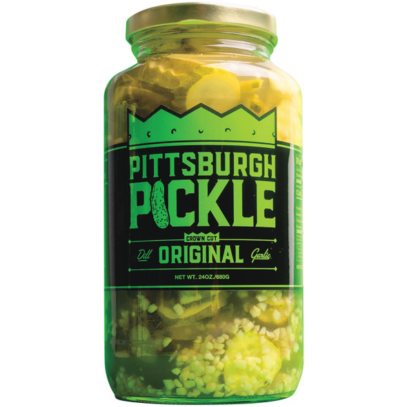 Pittsburgh Pickle Company Original Dill 24 Oz. Pickle Chips Pack of 6