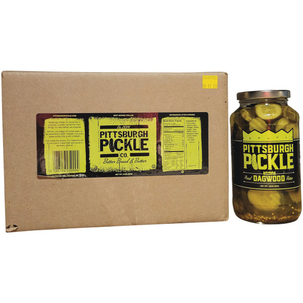 Pittsburgh Pickle Company Original Dill 24 Oz. Pickle Chips Pack of 6 ORIGINAL DILL 828499