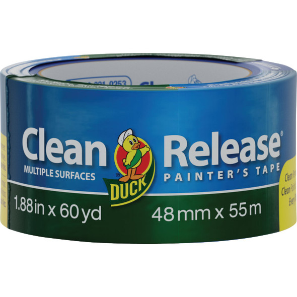 Duck Clean Release 1.88 In. x 60 Yd. Blue Painters Tape 240195
