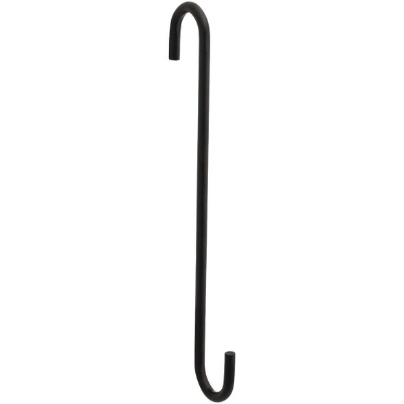 National Hardware 8 In. Black Steel Modern Large S-Hook Plant Hanger N275-517