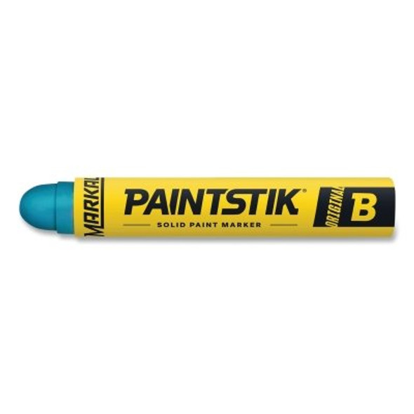 Paintstik® Original B® Solid Paint Marker, 11/16 in dia, 4-3/4 in L, Fluorescent Blue