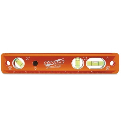 Lightning® Aluminum Torpedo Magnetic Luminated Level, 9 in L, 3 Vials