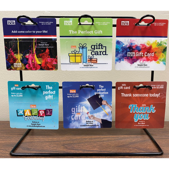 Gift Card Wire Rack