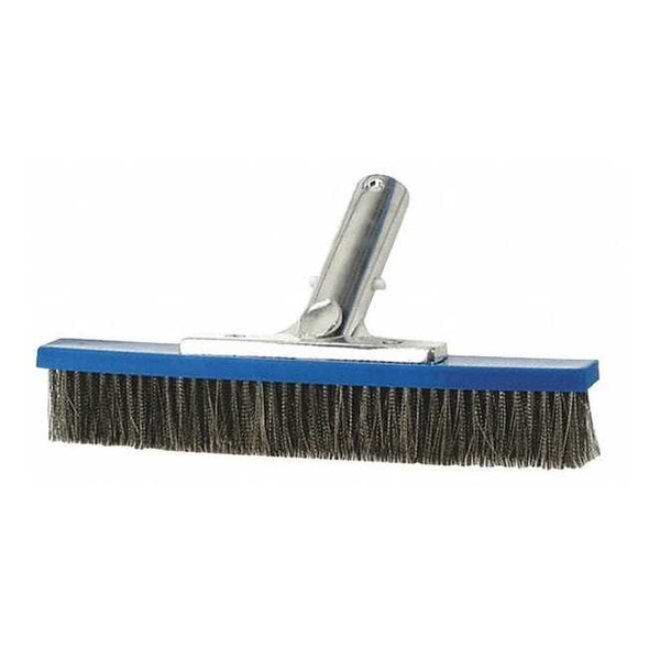 Jed Pool Tools Pool Brush,Al,Blue/Stainless Steel,10" L 70-274