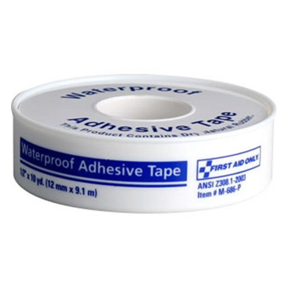 Waterproof First Aid Tape (Unitized Refill), 1/2" x 10 yd,1/Each