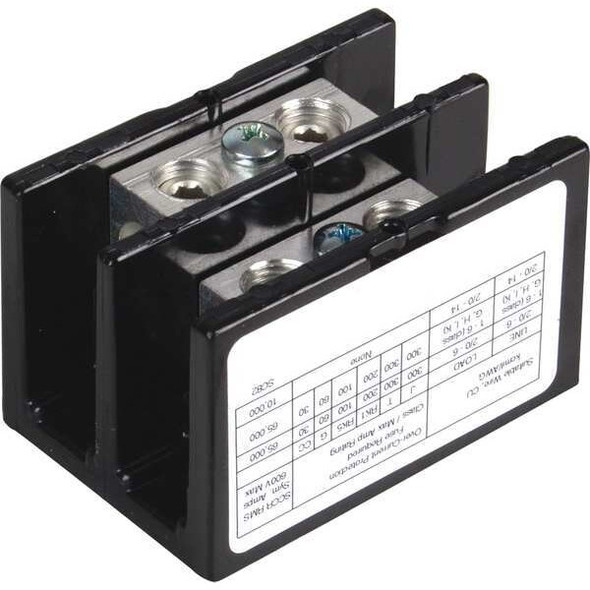 Square D Power Distr Block,Al/Cu,600V AC/DC 9080LBA262101 Square D Power Distr Block,Al/Cu,600V AC/DC 9080LBA262101