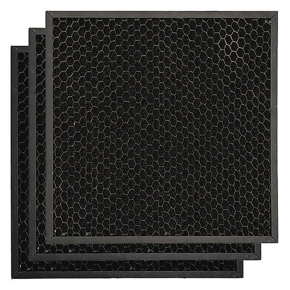 Bluedri AirFilter,1inD,16inH,16inW,PK3 B-AIR-AS-ACF