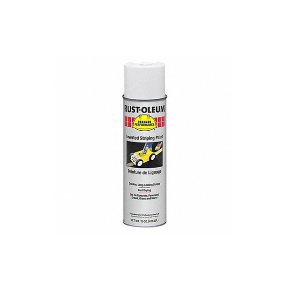 Rust-Oleum Inverted Striping Paint,18 oz,White 2391838V Rust-Oleum Inverted Striping Paint,18 oz,White 2391838V