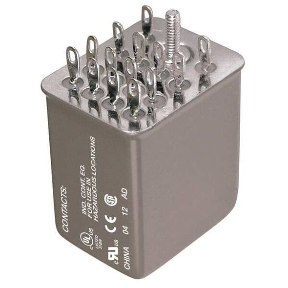 Plug-In, General Purpose Relay, Square, 3 A, 14 Pins, Plug-in