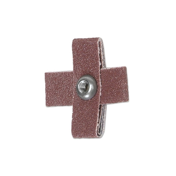 Cross Pads, Aluminum Oxide, 3 x 3 x 1, 80 Grit