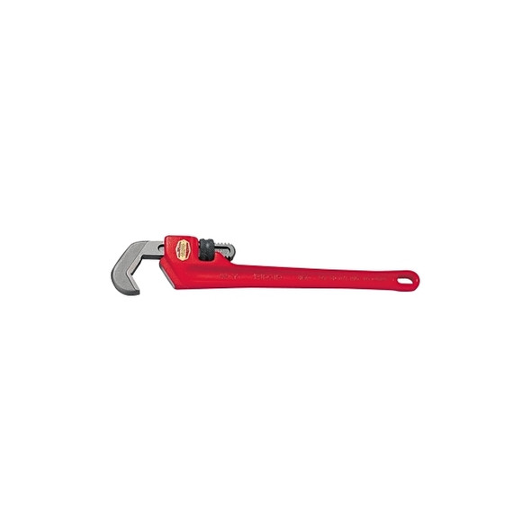 Hex Pipe Wrench, 9-1/2 in, Forged Steel Jaw
