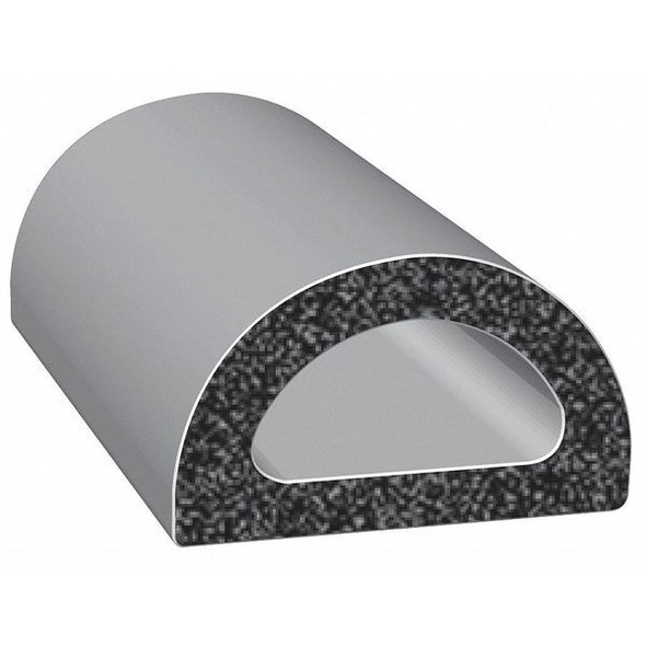 Trim-Lok Seal, EPDM Rubber, Black, 100 ft L X110BT-100