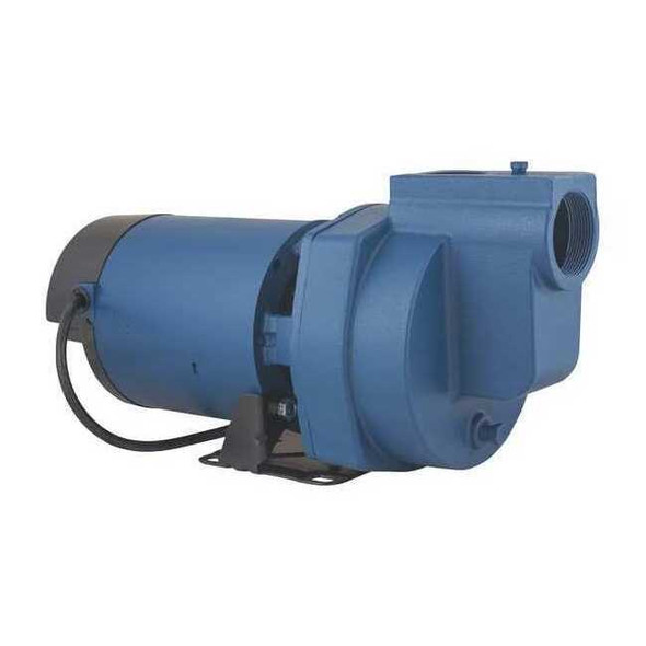 Flint & Walling SprinkPmp,2hp,1-1/2",CI,Carbon/SiCarbide SP20P1