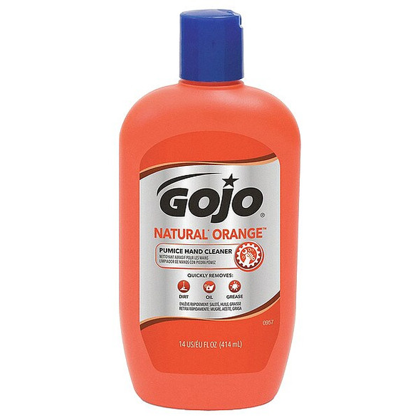 Gojo 14 oz Liquid Hand Cleaner Squeeze Bottle 0957-12