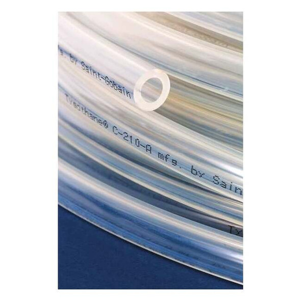 Tygon Tubing,Tygothane(R),3/8 In OD,100 Ft AEM02017