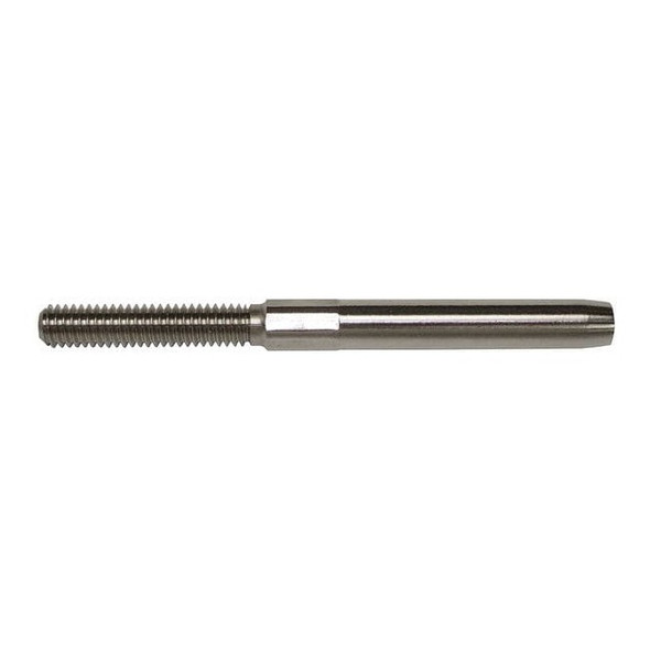 Locoloc Coarse Thread Stud,Ext,Right Hnd,1/8 in 259-4CTRH