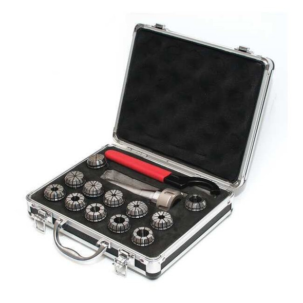 Dayton Collett Chuck Set, ER32-R8, 12 Pcs. 11A471