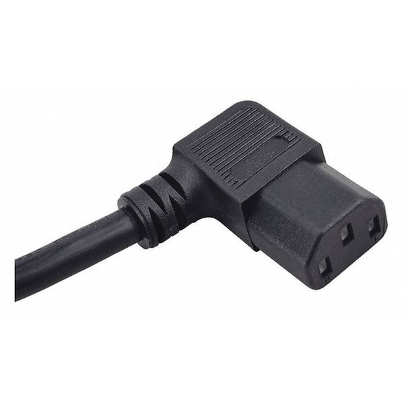 Monoprice PC Power Cord, 5-15P, IEC C13, 10 ft., Blk, 13A 20PX06ID