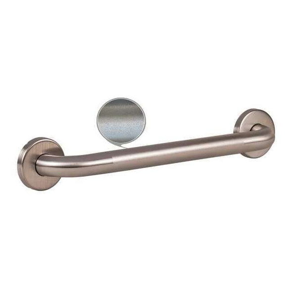 Wingits Peened Premium Grab Bar, 24" L, Stainless Steel, Satin WGB5SSPE24