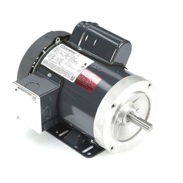 Leeson GP Motor,Cap-Strt,1 HP,115/208-230 V 056C17F5323