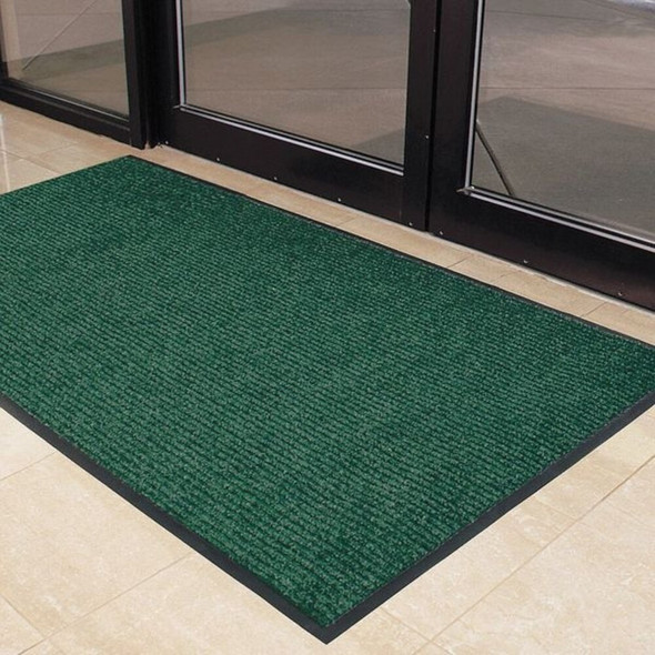 Entrance Mat, Polypropylene, 3-8 in Thick, Charcoal, 3 ft W x 10 ft L  109S0310CH