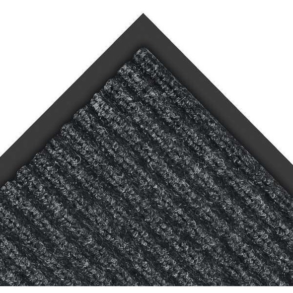 Notrax Carpeted Entrance Mat,Charcoal,3ft.x4ft. 117S0034CH