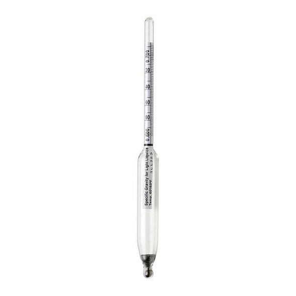 Durac Specific Gravity Plain Form Hydrometer B61801-7700