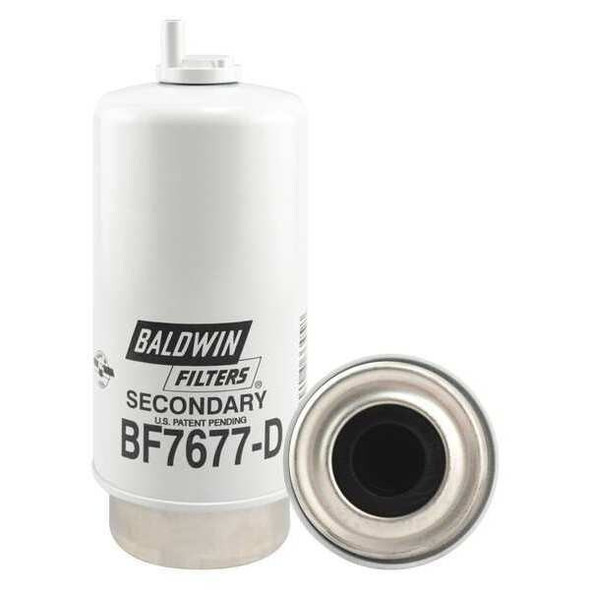 Baldwin Filters Fuel Filter,7-5/8 x 3-9/32 x 7-5/8 In BF7677-D