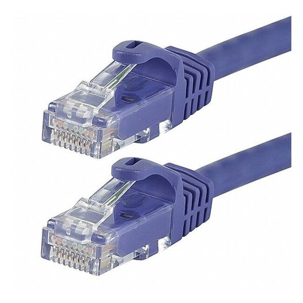 Monoprice Patch Cord,Cat 6,Flexboot,Purple,1.0 ft. 9848