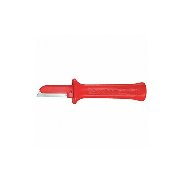 Knipex Skinning Knife Solid, Fixed, Hooked, 7 1/2 in L 98 54