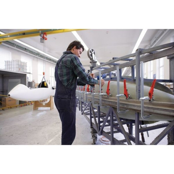 Bessey 31 in Bar Clamp, Steel Handle and 4 3-4 in Throat Depth LC31