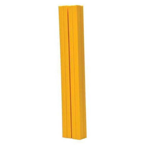 Manufacturer Varies Column Protector, Yllw, 36inH, 14inW, I-Beam V-PAD-I-38-Y