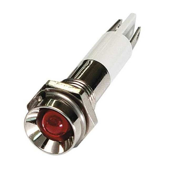 Manufacturer Varies Protrude Indicator Light,Red,24VDC 24M054