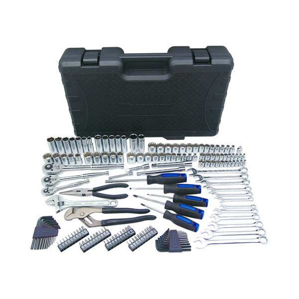170 pc Master Tool Set, Metric/SAE, Includes Driver, Bits Pliers, Wrenches