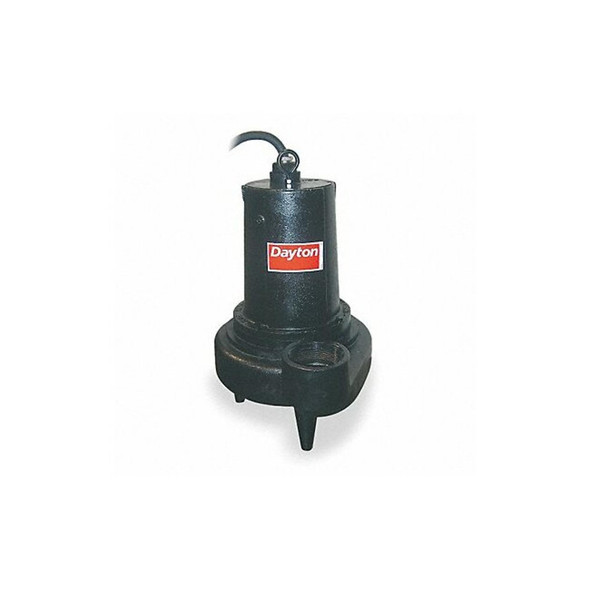 Dayton 2 HP 3" Manual Submersible Sewage Pump 230V 4LE17