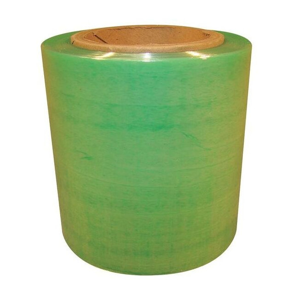 Stretch Wrap, 5" W x 1000 ft. L, 60 ga, Cast Style, Light Green, Light Duty