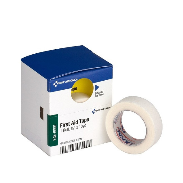 First Aid Tape, 1/2" x 10 yd, 1/Each