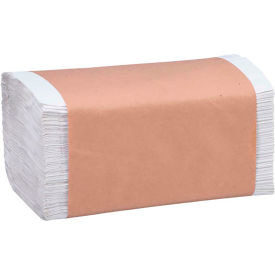 Marcal Single-Fold Paper Towels Natural 334 Sheets/Pack 12 Packs/Case