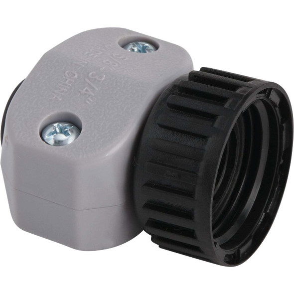 Best Garden 5/8 In. or 3/4 In. Female Poly Hose End Mender Hose Coupling 39023