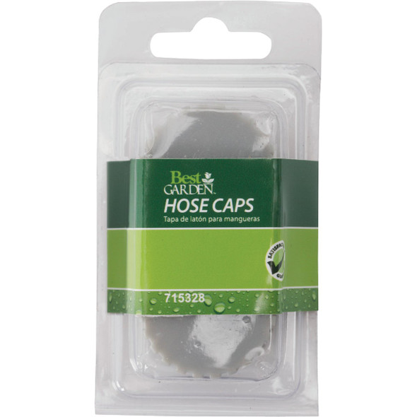 Best Garden Poly 5-8 In. Hose End Cap (2-Pack) 40 715328