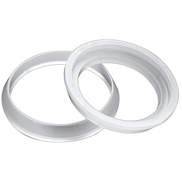 Do it Best 1-1/4 In. x 1-1/2 In. Clear Poly Slip Joint Washer (2-Pack) DIB964