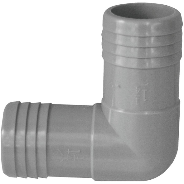 Boshart 1-1/4 In. 90 Deg. Polypropylene Insert Elbow (1/4 Bend) Pack of 5