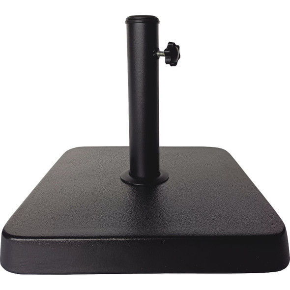 Outdoor Expressions 13.5 In. Square Black Concrete Umbrella Base SL-USC-69-BLK
