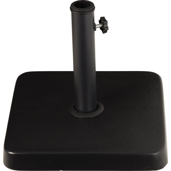 Outdoor Expressions 13.5 In. Square Black Concrete Umbrella Base SL-USC-69-BLK 839410