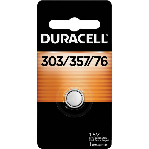 Duracell 303/357 Silver Oxide Button Cell Battery 40087
