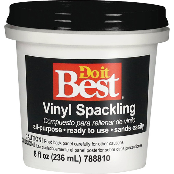 Do it Best 1/2 Pt. General Purpose Vinyl Spackling Paste 7079877004 Do it Best 1/2 Pt. General Purpose Vinyl Spackling Paste 7079877004