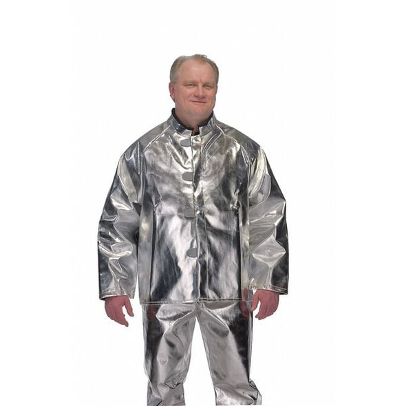 Karewear Aluminized Jacket, 2XL, 15 oz Rayon 714ARCN2XL