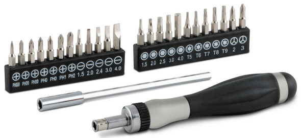 26pc Ratcheting Precision Screwdriver 16092