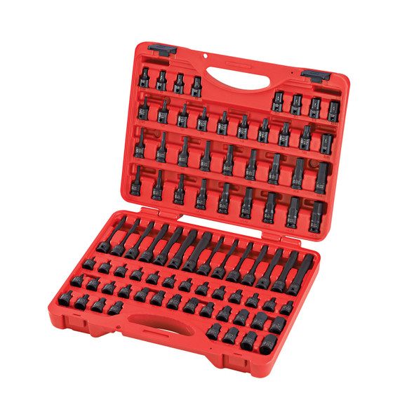 84 Pc. 3/8" Drive Master Hex, Torx & Triple Square Impact Bit Socket Set 3569